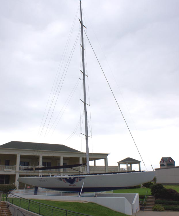 Wichita Americas Cup Yacht Jayhawk

