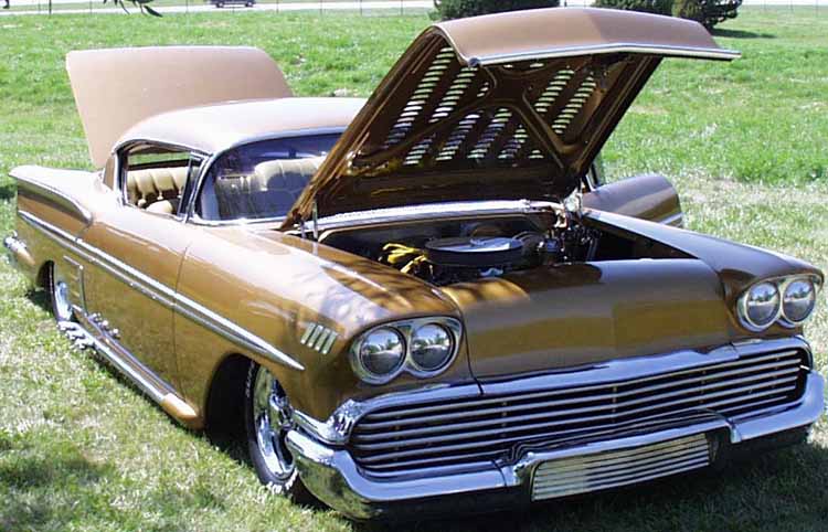 58 Chevy Impala Chopped 2dr Hardtop