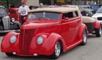 37 Ford Chopped Tudor Convertible Sedan