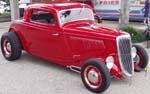 34 Ford Hiboy Chopped 3W Coupe