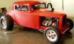 32 Ford Hiboy Chopped 3W Coupe