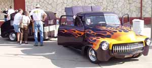 48 GMC Pickup w/Teardrop Trailer