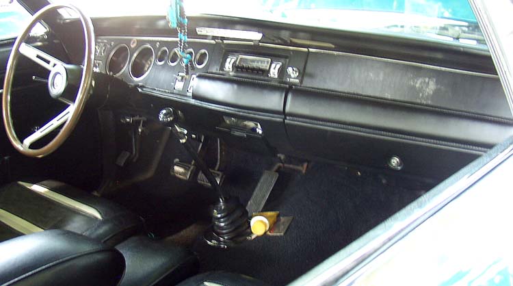 68 Dodge Charger 2dr Hardtop Dash