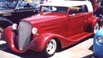 34 Chevy Chopped Convrt Victoria Sedan