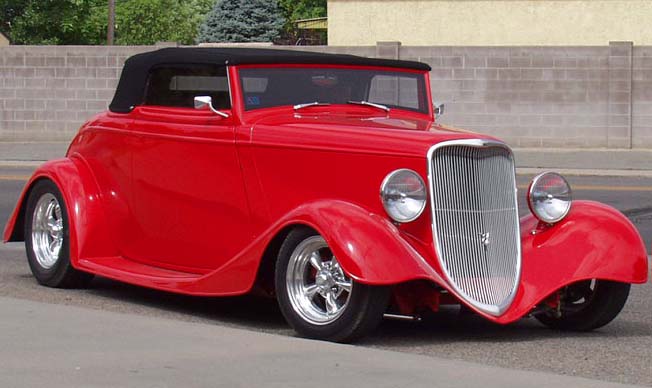 33 Ford Chopped Convertible