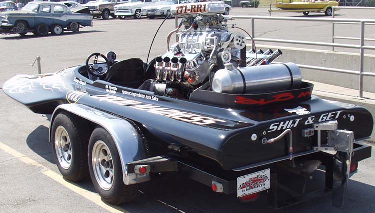 Hydro Inboard Drag Boat