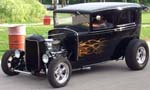 31 Ford Model A Hiboy Chopped Tudor Sedan