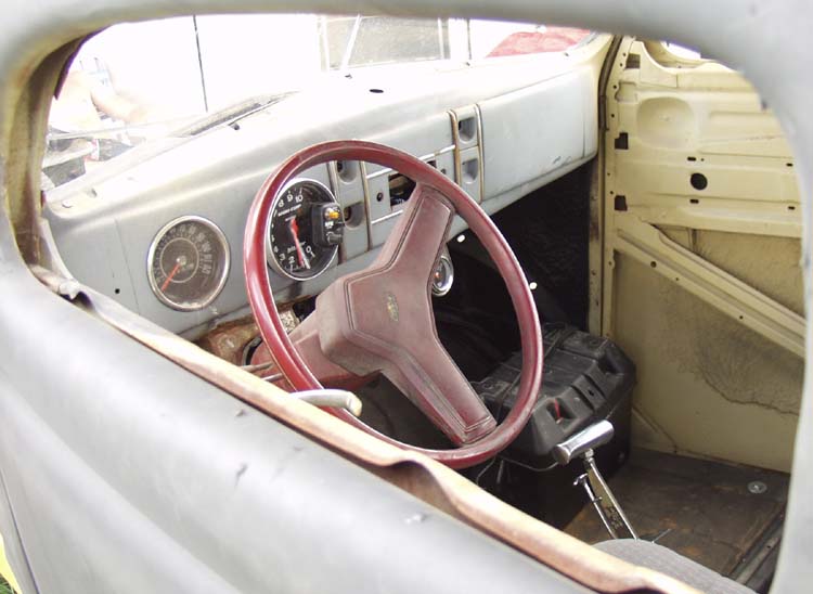 38 Ford Deluxe Chopped Tudor Sedan Custom Dash