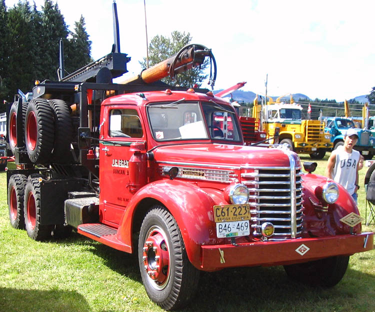 49 Diamond T Semi Log Hauler