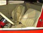 30 Ford Model A Chopped Tudor Sedan Custom Seats