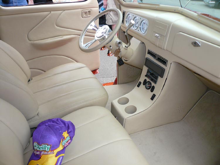 37 Chevy 3W Coupe Custom Dash