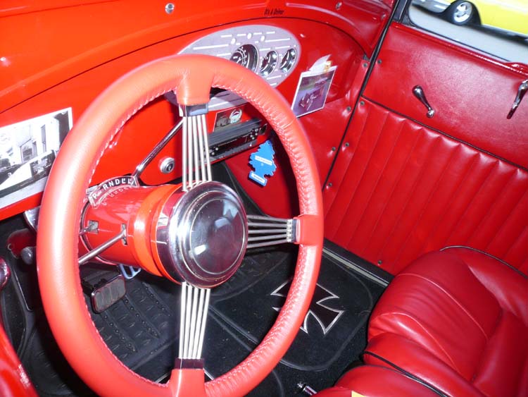 31 Ford Model A Hiboy Chopped Tudor Sedan Custom Dash