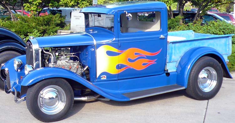 30 Ford Model A Chopped Pickup