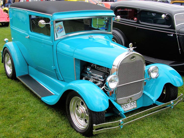 29 Ford Model A Chopped Sedan Delivery
