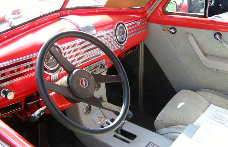 41 Chevy Coupe Custom Dash