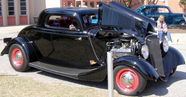 34 Ford Chopped 3W Coupe