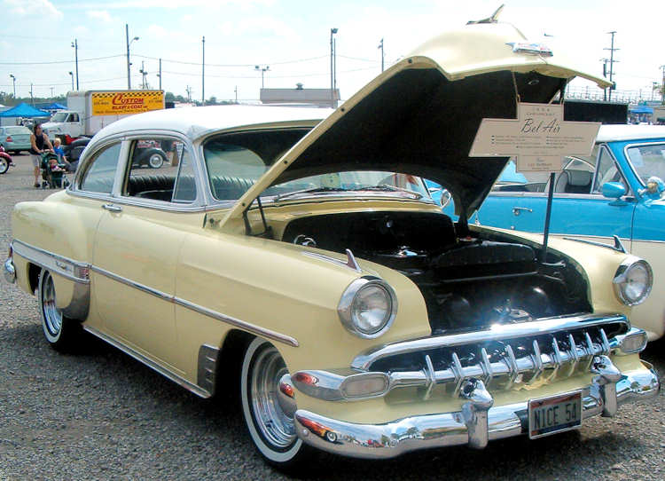 54 Chevy 2dr Sedan