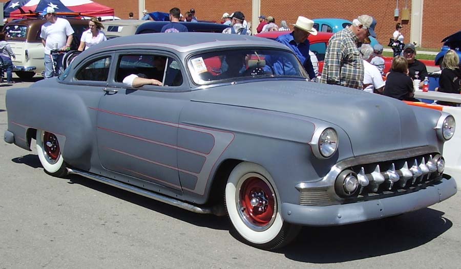 53 Chevy Chopped 2dr Sedan