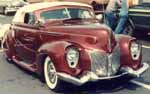 40 Mercury Chopped Convertible Leadsled