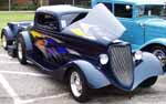 34 Ford Chopped 3 Window Coupe