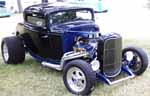 32 Ford Chopped Hiboy 3 Window Coupe