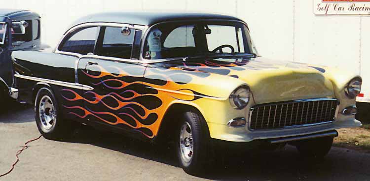 55 Chevy 2dr Sedan